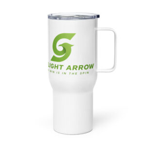 travel mug with a handle